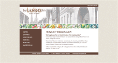 Desktop Screenshot of hotel-ludwigsbahn.de